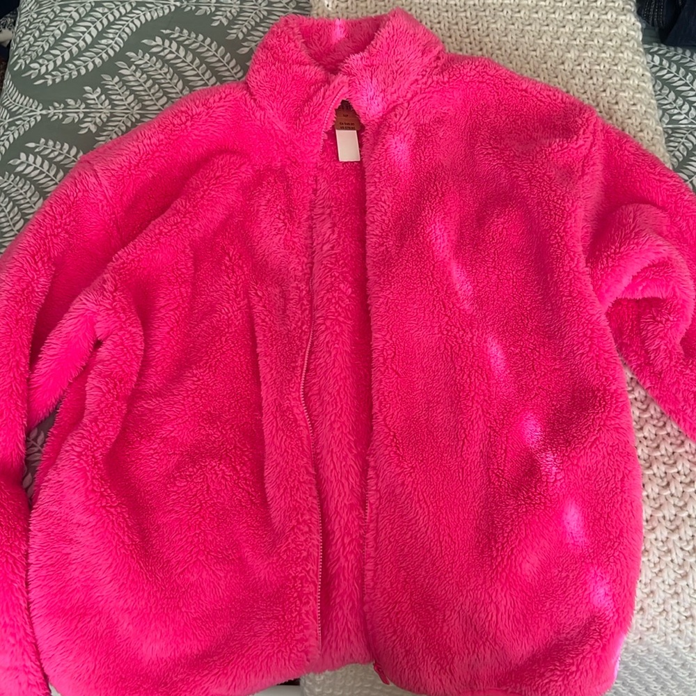 PINK Sherpa Sweater